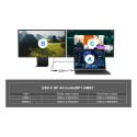 Conceptronic 4-1 dokkimisjaam USB-C->2xHDMI/USB-A/100WPD 25cm hall