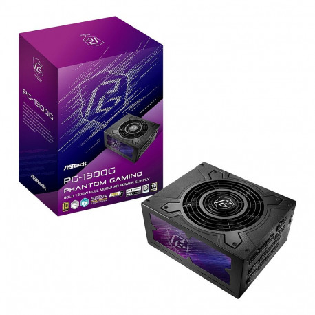 ASRock toiteplokk PG-1300G 1300W ATX 80+ Gold, must