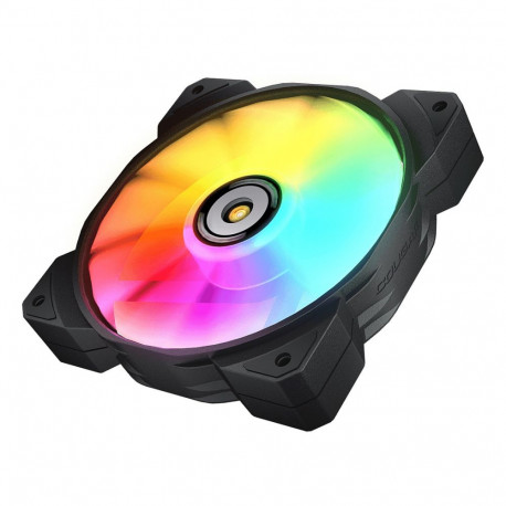 120mm COUGAR MHP 120 ARGB must korpuseventilaator