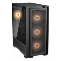 "Tower COUGAR MX600 ARGB, Schwarz"