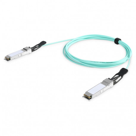 DIGITUS kaabel QSFP+ 40G AOC 10.0m türkiissinine