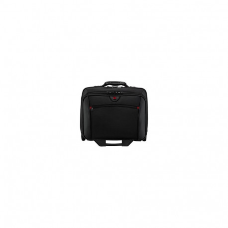 WENGER Potomac 43,2cm 17-tolline must ratastega sülearvutikott (eemaldatava 40,6cm 16-tollise sülear