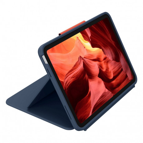 "Logitech Rugged Combo 4 Touch for iPad 10th gen Classic Blue (FR)"