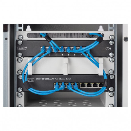 Digitus 1U riiul 254mm (10"), hall
