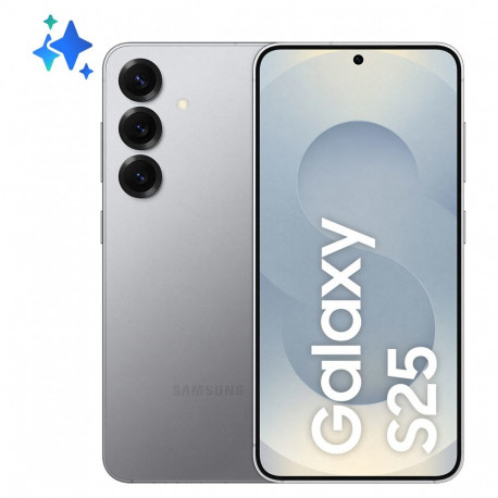 "Samsung Galaxy S25 12RAM 256GB 5G DE silver shadow"