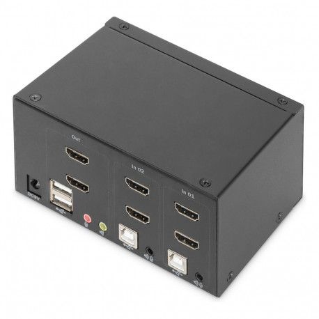 DIGITUS DS-12860 2-pordiline KVM-lüliti