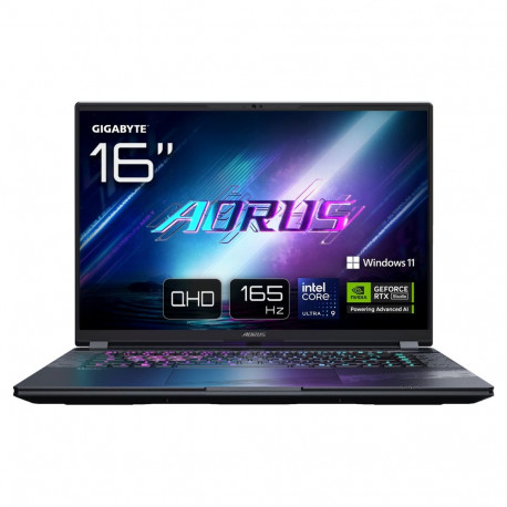 GIGABYTE mänguri sülearvuti Aorus Elite 16 Intel Core Ultra 9 275HX 40,6cm (16")