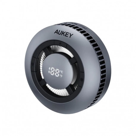 "Aukey MagFusion GameFrost Qi2 Magnetic Wireless Charger Black"