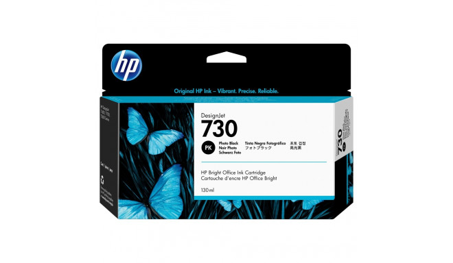 "HP 730 130 ml Tinte Fotoschwarz"