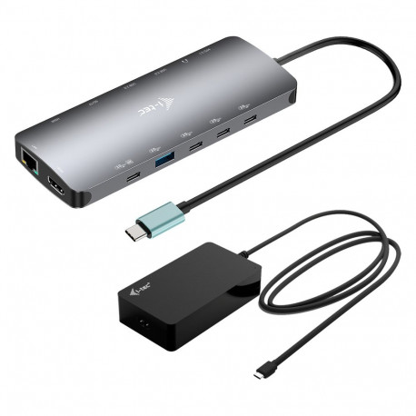 "I-TEC USB-C Metal Nano 3x Display Docking Station 2x HDMI 1x USB-C video LAN Audio"