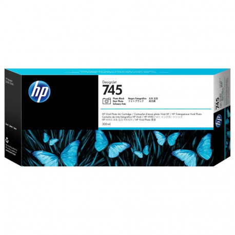 "HP 745 Tintenpatrone Fotoschwarz 300 ml"