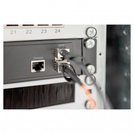 SFP+ 10G DAC kaabel 0.5m must AWG 30 MSA