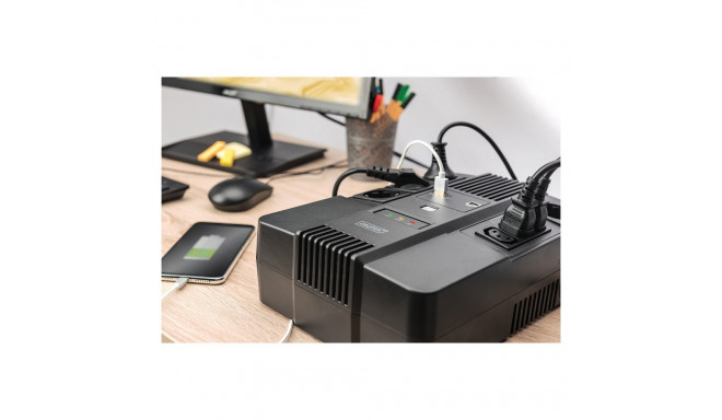 "DIGITUS USV 800VA 480W Line Interactive"