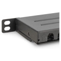 "DIGITUS Patchpanel 0,5HE 24-Port Cat6 geschirmt schwarz"