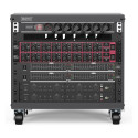 "Universal 19-Zoll Equipment Rack mit Rollen, 8HE"