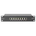 "DIGITUS CAT 6A, Klasse E Patch Panel, geschirmt, schwarz"