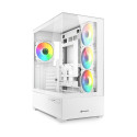 "Sharkoon AK6 RGB ATX 1xGlas White"