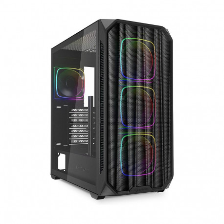 "Sharkoon AK5M RGB ATX 1xMetall Black"