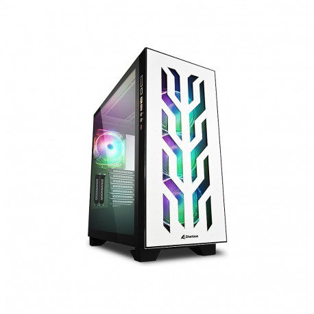 Sharkoon Elite Shark CA300T ATX/E-ATX 2xGlas valge