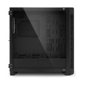 "Sharkoon Elite Shark CA200M ATX/E-ATX 1xGlas Black"