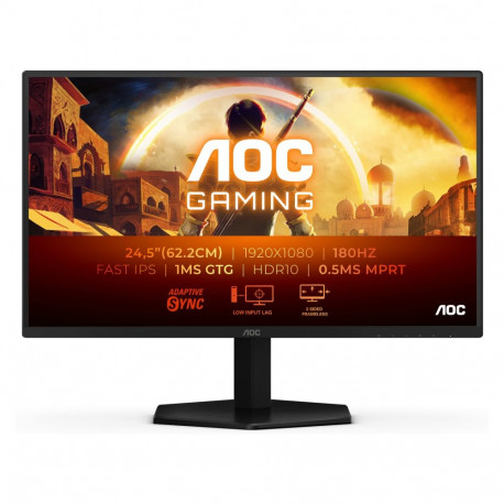 AOC 25G42E 62.2.cm (24.5“) FHD IPS mängurimonitor 16:9 HDMI/DP 180Hz 1ms G-Sync
