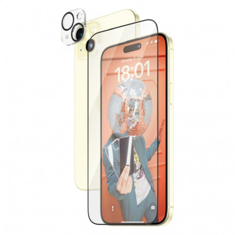 "PanzerGlass 2-in-1-Pack iPhone 15 Plus. UWF w. EasyAligner"