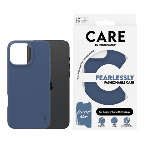 CARE iPhone 16 Pro Max stiilne sinine ümbris