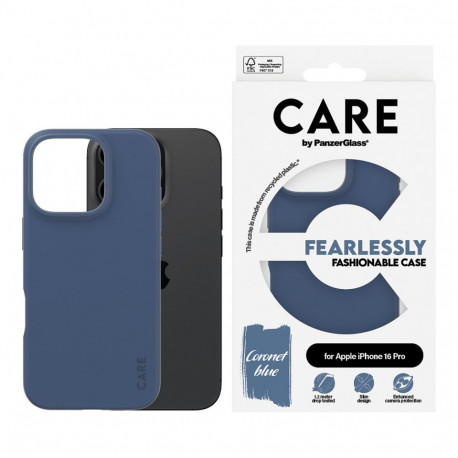 "CARE Case Fashion Blue iPhone 16 Pro"