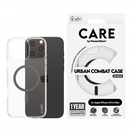 "CARE Case Flagship Black MagSAFE iPhone 16 Pro Max"