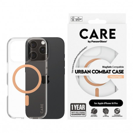 "CARE Case Flagship Peachy MagSAFE iPhone 16 Pro"