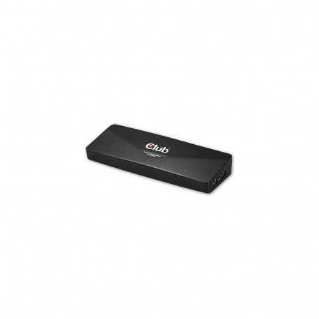 "Club3D 4K Dockingstation USB3 ->3xUSB3/HDMI/DP/DVI/ black"