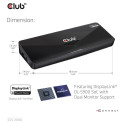"Club3D 4K Dockingstation USB3 ->3xUSB3/HDMI/DP/DVI/ black"