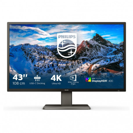 "Philips 108.0cm(42.5"") 439P1 16:09 3xHDMI+DP+USB-C VA"