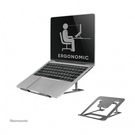 "Laptop-Ständer - Grau. faltbar. 5KG NSLS085GREY Neomounts"