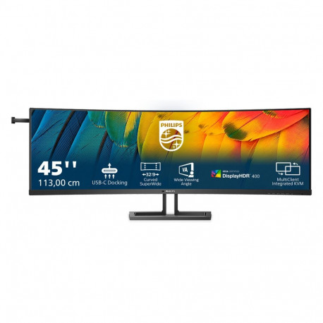 "Philips 113.0cm(44.5"") 45B1U6900C 32:9 2xHDMI+DP+USB-C Curv. retail"
