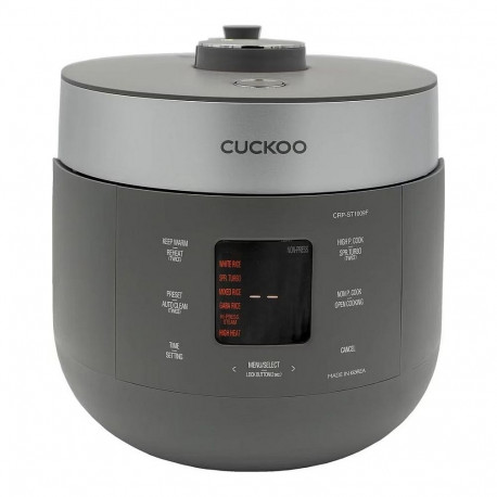 "Cuckoo Reiskocher 1.80l CRP-ST1009F Twin Pressure grau"