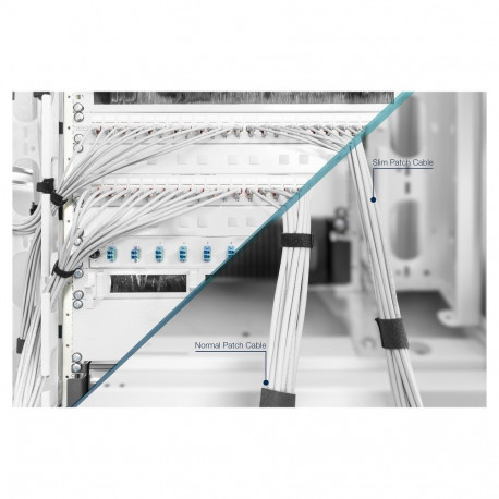 "DIGITUS CAT 6 U/FTP Slim Patchkabel 10m grau"