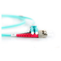 DIGITUS fiiberoptiline ühenduskaabel LC -> ST 2.00m Multimode Duplex OM3