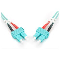 Digitus optiline ühenduskaabel SC -> SC 1.00m Multimode Duplex OM3