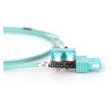 "DIGITUS LWL Patchkabel SC -> SC 2.00m Multimode Duplex OM3"