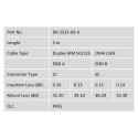"DIGITUS LWL Patchkabel LC -> SC 3.00m Multimode Duplex OM4"