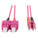 "DIGITUS LWL Patchkabel LC -> SC 1.00m Multimode Duplex OM4"