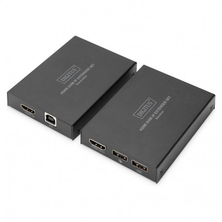 "DIGITUS HDMI KVM IP Extender Set bis zu 150m FullHD"