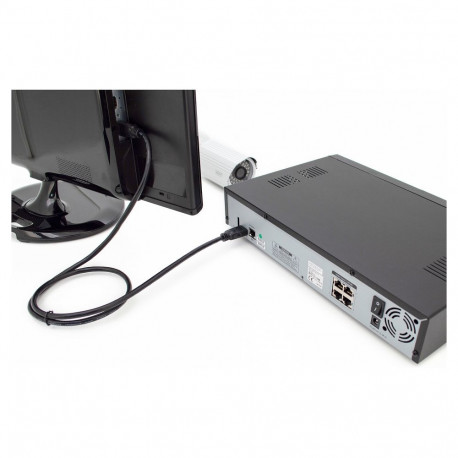 DIGITUS HDMI-kaabel A HighSpeed Ethernet St/St 2.0m must