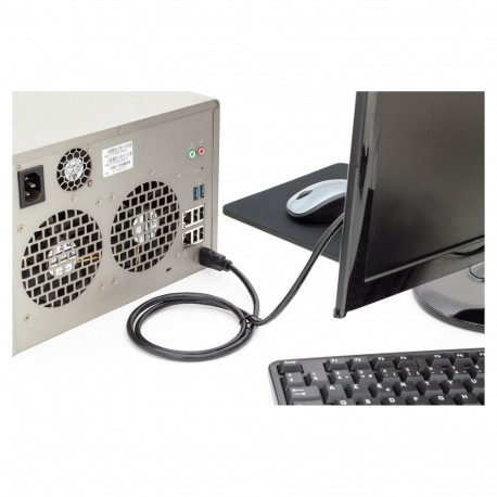 DIGITUS HDMI-kaabel A HighSpeed Ethernet St/St 3.0m must