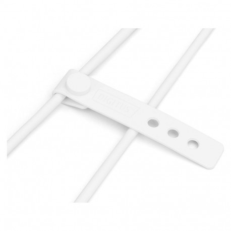 "DIGITUS USB 2.0 Kabel Typ A-Lightning Silikon 1m MFI weiß"