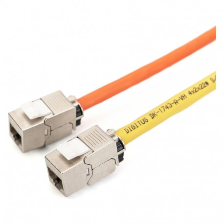 DIGITUS varjestatud keystone-pesa Cat6a RJ45 LSA 500MHz