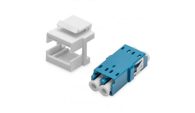 Digitus LWL adapter LC-LC ühemoodiline dupleks Keystone moodul