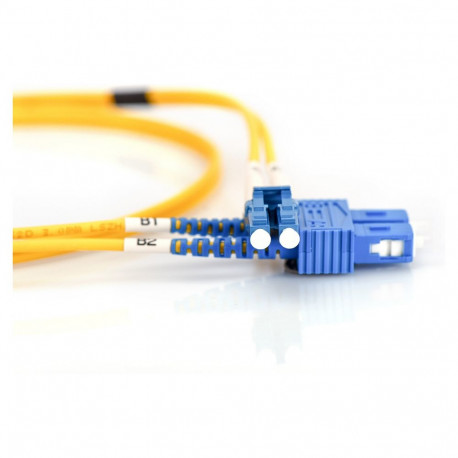 "DIGITUS LWL Patchkabel LC -> SC 10.00m Singlemode Duplex OS2"