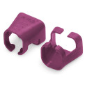 "DIGITUS Farbclips für Patchkabel 100Stk. Magenta"
